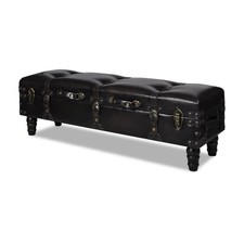 Storage Bench Dark Brown