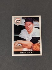WHITEY FORD  1992 Front Row ALL TIME GREAT Series PROMO CARD #1 YANKEES HOF A49