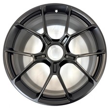 Porsche 992 GT3 20" Front Alloy Wheel 9.5x20 ET46 - Matt Black - 9GT601025Q