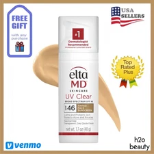 Elta MD UV Clear TINTED Facial Sunscreen SPF 46 1.7 oz EXP 02/2028 NEW