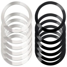 10PCS Magnetic Metal Ring Sticker for MagSafe Wireless Charger Phone Holder