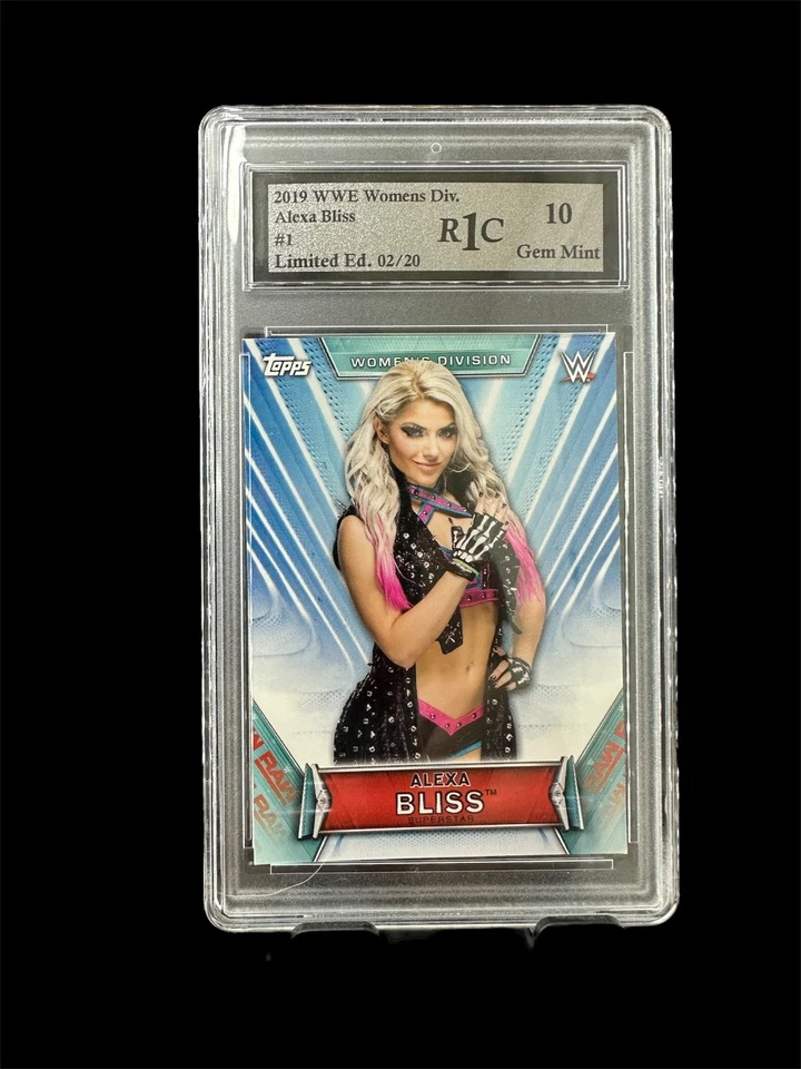 2019 Topps WWE Women’s Division Roster **Limited Edition** Graded Card--U pick - Image 2 of 2