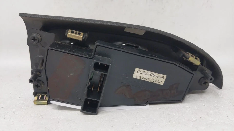2001 Chrysler 300m Driver Left Door Master Power Window Switch XQV6G - Image 3 of 4