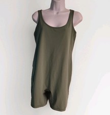 Short Unitard Maternity Jumpsuit - Isabel Maternity Ingrid  Isabel Green Sz M