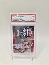 Lebron James Prizm 2015 Team USA PSA10