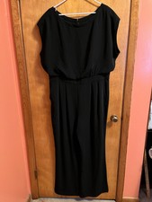 ELIZA J CAP SLEEVE WIDE LEG JUMPSUIT SIZE 18