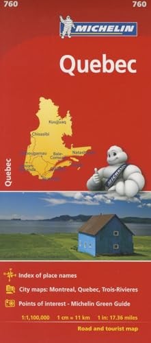 Quebec - Michelin Map 760 by Michelin (2017, Sheet Map, Folded) - Image 5
