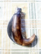 COLTELLO RONCOLA MOLTO ANTICA PARTICOLARE,LAMA PUNZONATA.VEDI FOTO