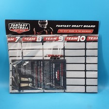 Fantasy Football Draft Board Brand New Reuseable