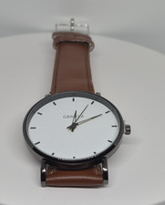 Geneva Quartz Analog Wristwatch White Dial Br...