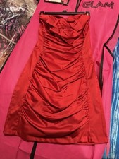 Prom Dress, Jessica McClintock For Gunne Sax, Short Red Sz 7, Formalwear