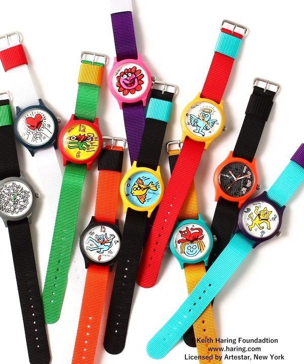 KEITH HARING×BEAMS JAPAN限定 腕時計 GOLDFISH KEITH HARING × BEAMS JAPAN ORIGINAL COLLECTIBLE LIMITED WATCH