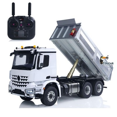 In Stock 6*6 Metal Chassis 1/14 RC Hydraulic Dumper 3348 2Speed Gearbox Sound