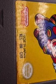 Original 1990 Super Mario 3 NES game cartridge Nintendo Tested Works! CAN VER #2