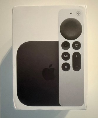 Apple TV 4K 3rd Gen. 128GB Media Streamer - Black, Wi-Fi +