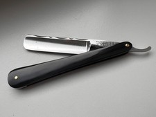 Rasiermesser Straight Razor Raffin Fils Thiers, Black Horne + bone, shave ready