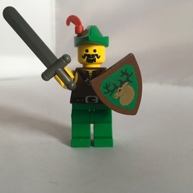 Castle LEGO Dark Forest Forestman Set 6079 Vintage Minifigure (cas004)