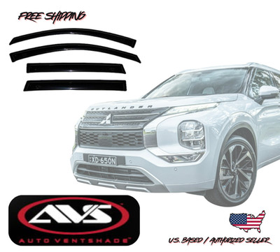 2022-2024 Mitsubishi Outlander AVS Window Vent Visors Rain Dust Guard Deflector