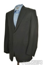 CANALI Recent Blue Micro Check Wool Blazer Sport Coat Jacket - EU 54 / US 40 R