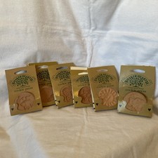 6 Wilton Shaker Hearth 2" Terra Cotta Cookie Press - NOWE