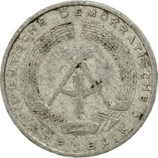M&uuml;nze, GERMAN-DEMOCRATIC REPUBLIC, 5 Pfennig, 1968, Berlin, S, Aluminium