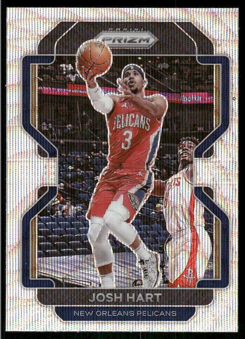 2021-22 Panini Prizm #48 Josh Hart Silver Wave