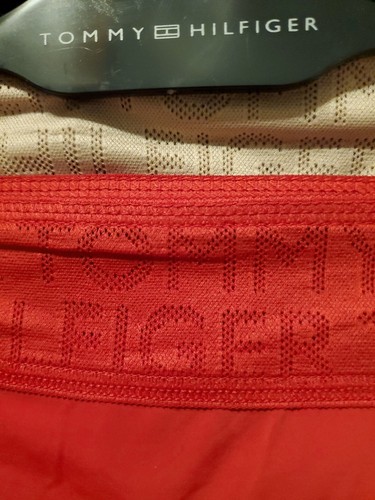 Tommy Hilfiger Intimates Logo Lace Thong Underwear Panty Women's Size Large - Picture 2 of 4