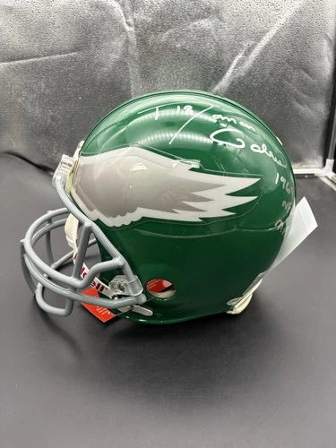 Roman Gabriel Signed Proline Full Size Philadelphia Eagles Helmet - JSA