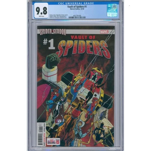 Vault of Spiders: #1 CGC 9.8 [Giuseppe Camuncoli CVR A] 2018