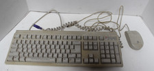 Vintage Packard Bell SK-2100W Mechanical Vintage PS/2 Computer Keyboard Mouse