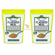2 PACKS -Trader Joes Organic Flaxseed Meal 16...
