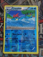 Croconaw 16/119 XY Phantom Forces Reverse Holo Very Light Play Pokemon