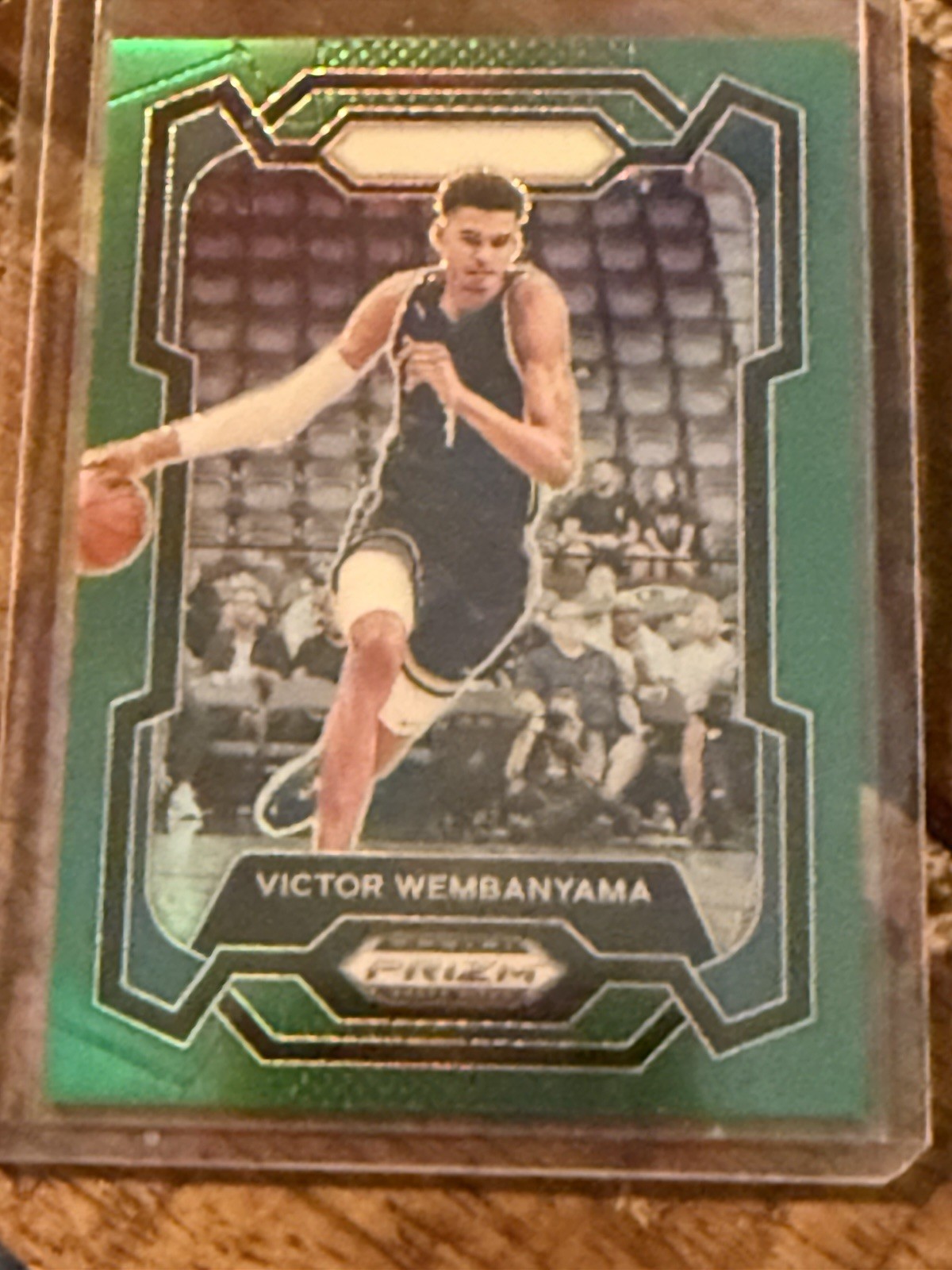 2024-25 Panini Prizm Draft Picks - Victor Wembanyama #99 Green Prizm