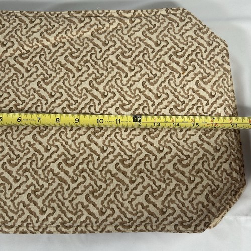 Placemats Mustard Gold Abstract Design Set Of 6 Approx. 12 X 18” - Picture 4 of 13