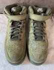 Nike Air (Air Force 1) Men’s Mid Legion Green Sneakers 315123-302 Size 10