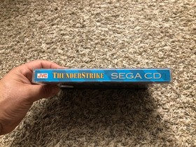 AH-3 Thunderstrike (Sega CD, 1993) CIB Complete W/ Reg Card Tested Minty Disc