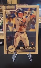 2026 Topps Series 1 Base Player Number Variations Alex Freeland #74 (RC)