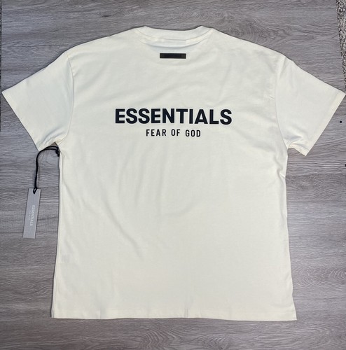 essentials fear of god white t shirt
