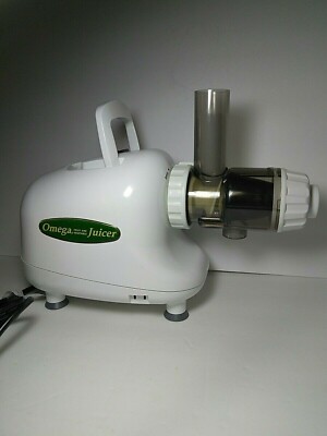 OMEGA 8003 Nutrition Center Multi Purpose Fruit Veg Juicer Processor Works Great