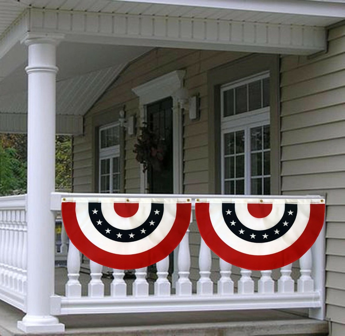 Patriotische Gartenflagge USA – 31,8x45,7 Cm, Doppelseitig, Witterungsbeständig, Mit LKW & Sternenmotiv, Für 4. Juli & Memorial Day
