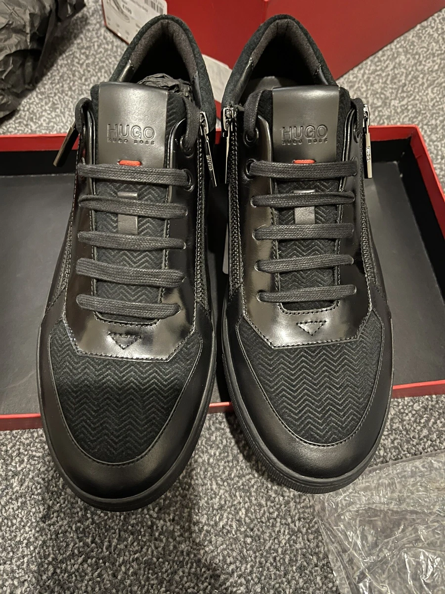 Hugo boss zip hotsell trainers
