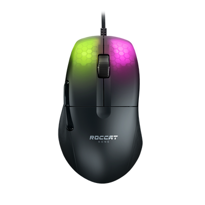 Roccat Kone Prowired Ultralight 19k Dpi Optical Gaming Mouse Rgb Lighting Black Ebay