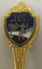 Aloha From Hawaii Vintage Souvenir Spoon Collectible