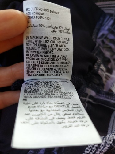 Camicia blusa senza maniche INC donna grande orlo cravatta arricciato blu Londra a quadri Brit - Foto 10 di 10