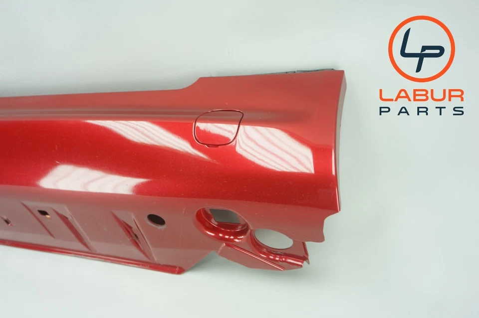 R170 MERCEDES 01-04 CLASE SLK FALDÓN LADO CONDUCTOR IZQUIERDO PANEL BASCULANTE ROJO Foto 2 de 4