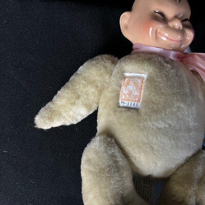 Vintage Horsman Billiken Doll 1909 Plush Bear 12