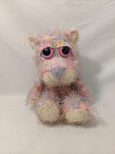 RUSS Berrie PITT Panther Pink RAINBOW Multi Colored Cat Plush Doll 2018 CARTOON