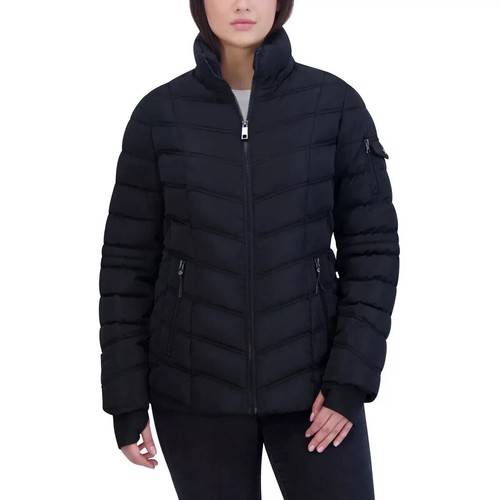 Giacca donna Nautica puffer con cappuccio in pelliccia sintetica impermeabile - Foto 10 di 16
