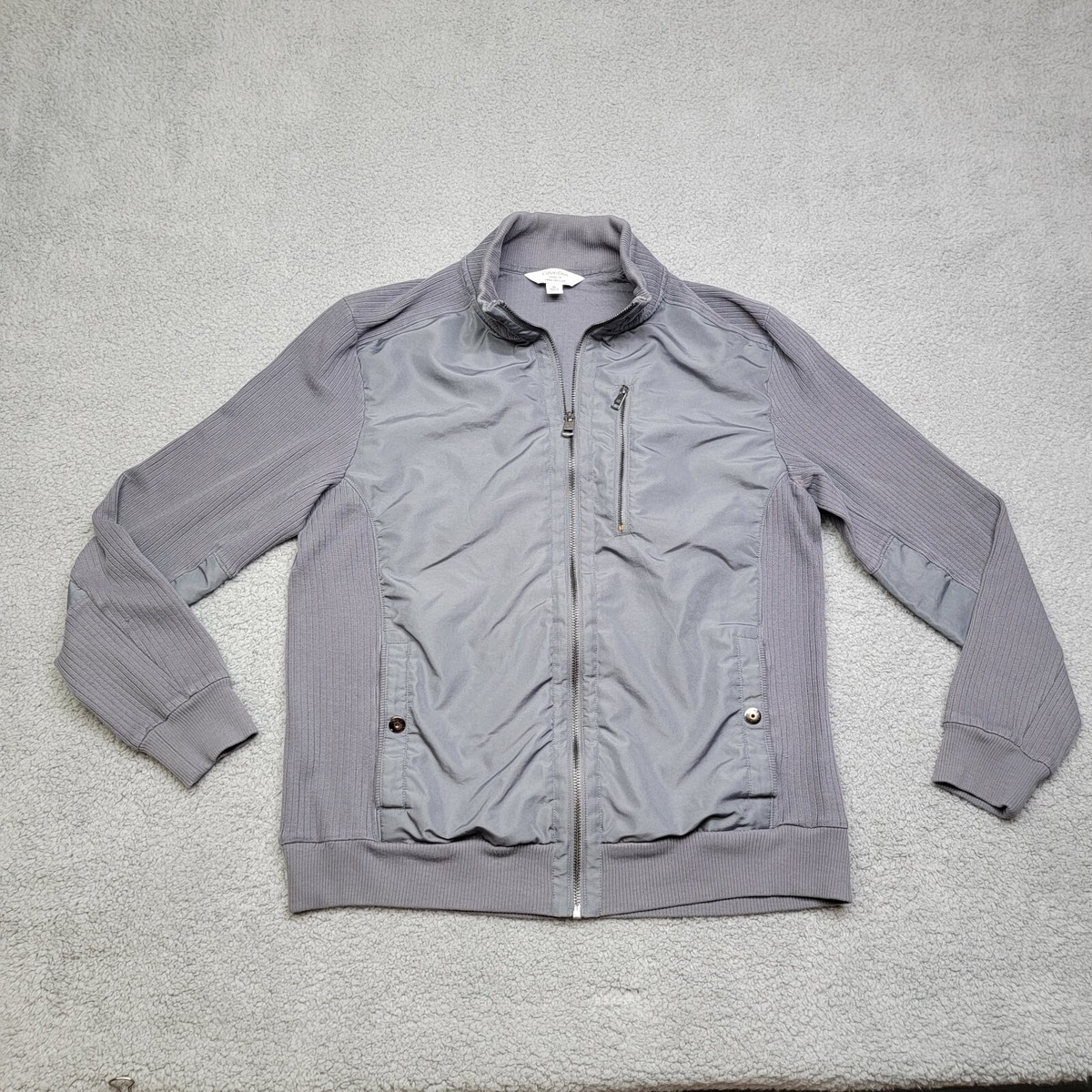 Calvin Klein Classic Fit Coupe Classique Adult Jacket Full Calvin Klein Classic Fit Coupe Classique Adult Jacket Full