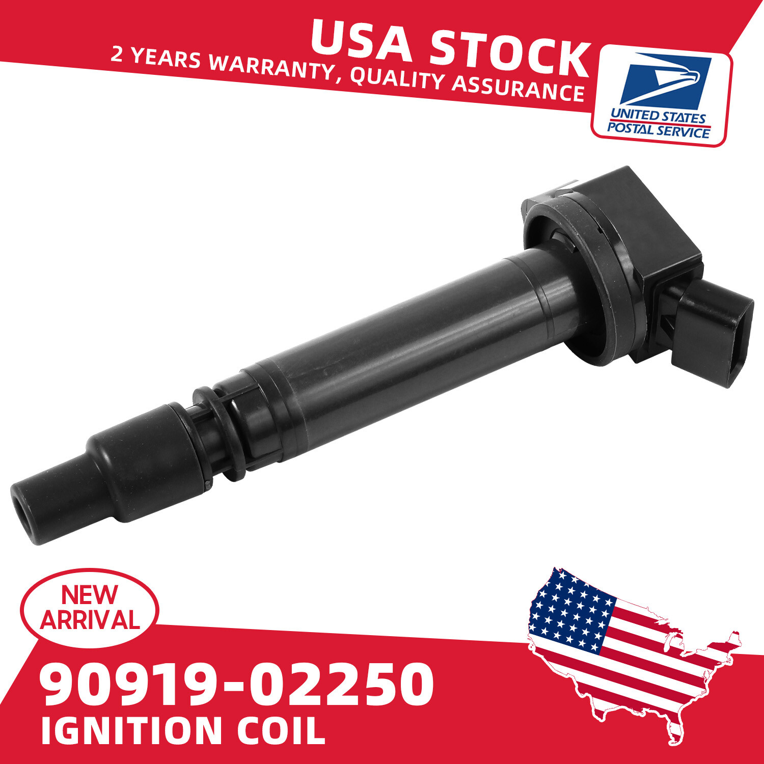 Toyota 07-16 Camry 3.5L IS350 Ignition Coil Pack 90919-02250